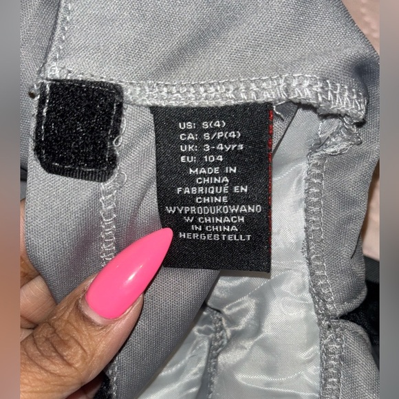 Kids Gray Police Costume Jumpsuit - Picture 8 of 9